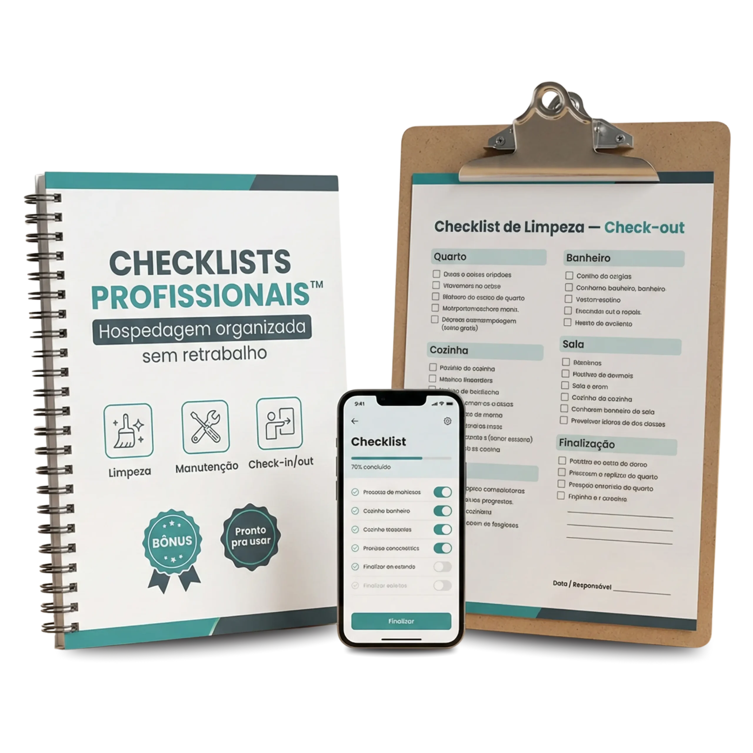 Bônus 3 — Checklists profissionais